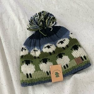 Pachamama Wool Flock of Sheep Beanie